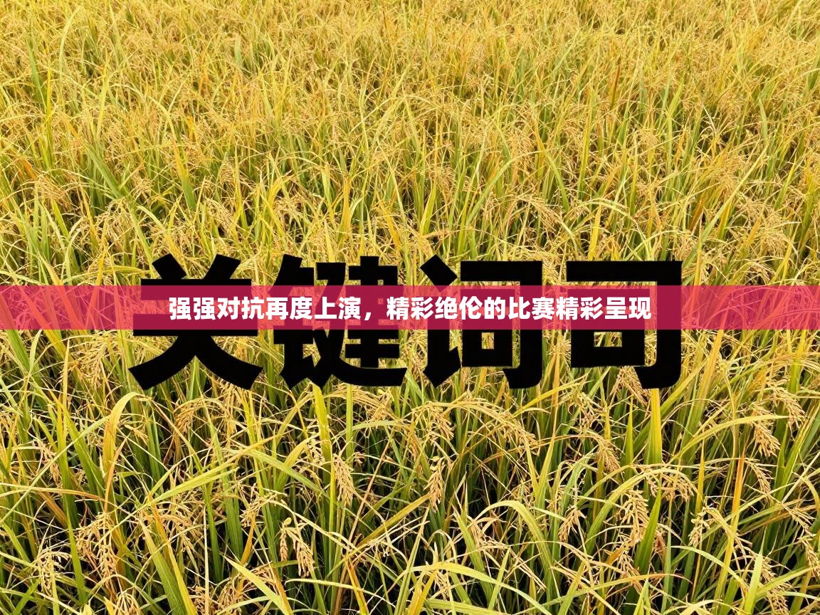 海星体育直播电脑版在线观看-强强对抗再度上演，精彩绝伦的比赛精彩呈现  第2张