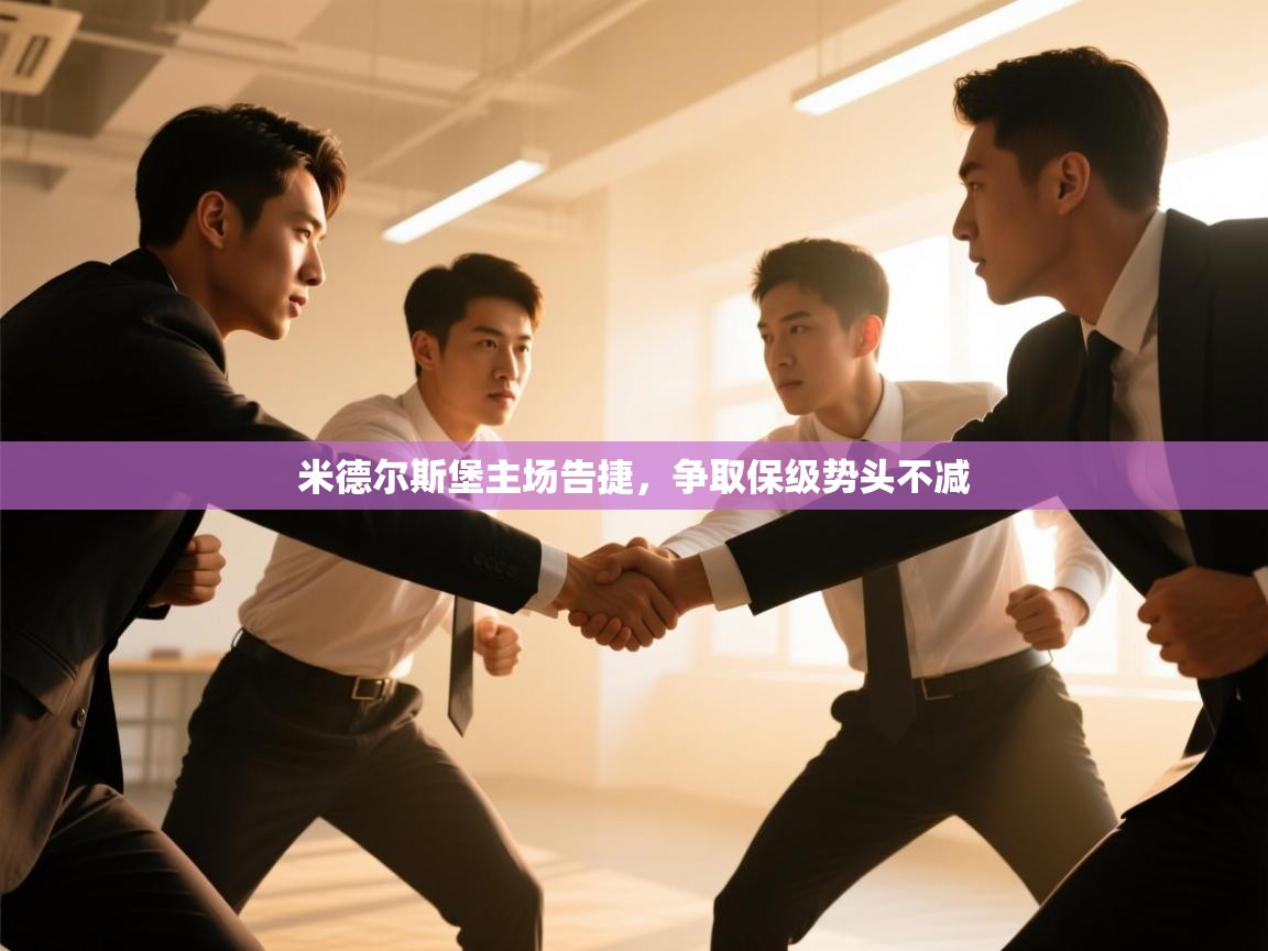 海星体育app-米德尔斯堡主场告捷，争取保级势头不减  第3张